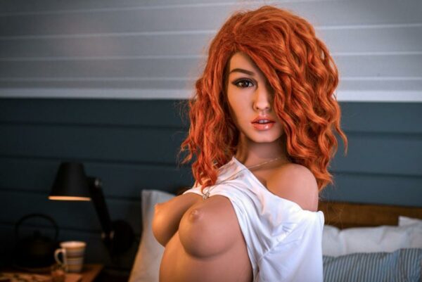 Auburn-158cm (5ft2') Red Head Sex Doll - Ready to Ship in US-BSDoll Realistic Sex Doll