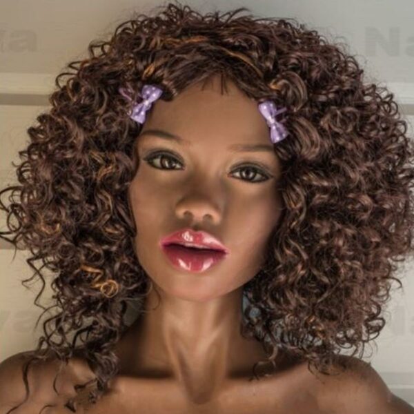 Elena - Curly Hair Black Sex Doll-BSDoll Realistic Sex Doll