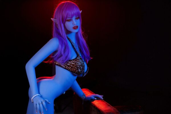 Mystique - Ultra realistic Blue Skin Sex doll Full TPE-BSDoll Realistic Sex Doll