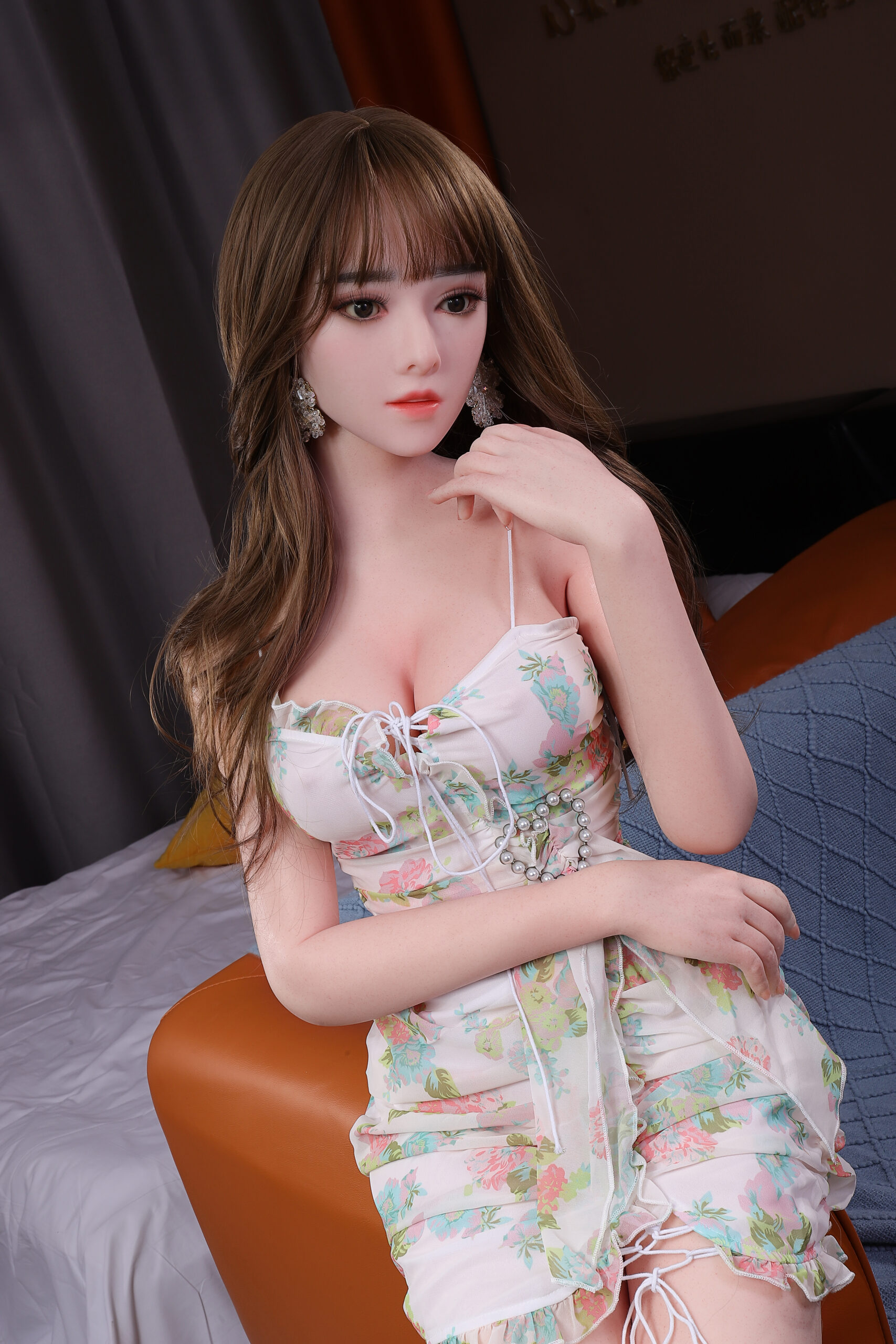 Bobbi - Slim Asian Silicone Head Sex Doll