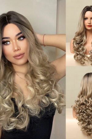 Blonde Wavy Wig for Sex Doll