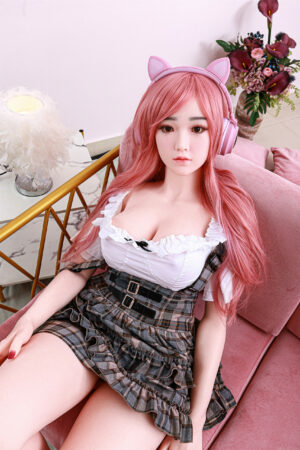 Belle Delphine - Pink Hair Celebrity Silicone Head Sex Doll