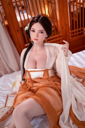 Selene - Asian Big Boobs Sex Doll with Silicone Head