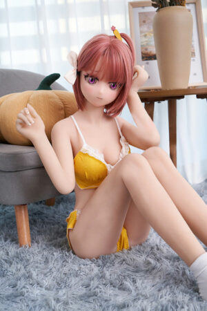 Isla – Anime Pink Hair Sex Doll With PVC Head