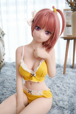 Isla – Anime Pink Hair Sex Doll With PVC Head