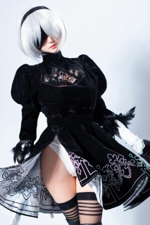 2B - NieR: Automata Celebrity Anime Sex Doll With Silicone Head