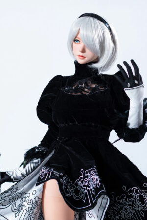 2B - NieR: Automata Celebrity Anime Sex Doll With Silicone Head