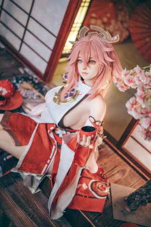Yae Miko - Genshin Full Size Sex Doll with Big Breast - EU Stock