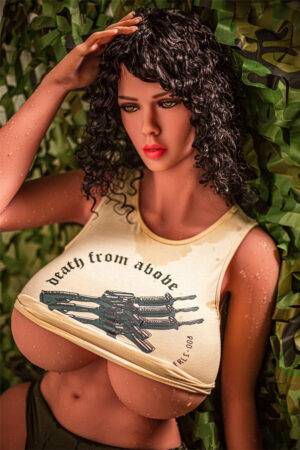 Mann - Huge Boobs Tanned Sex Doll Torso