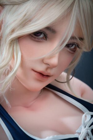 Linglong - Asian Blonde Sex Doll with White Skin