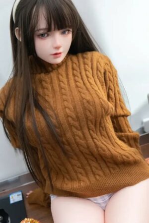 Linda S - Small Breasts Sex Doll with Long Black Hair